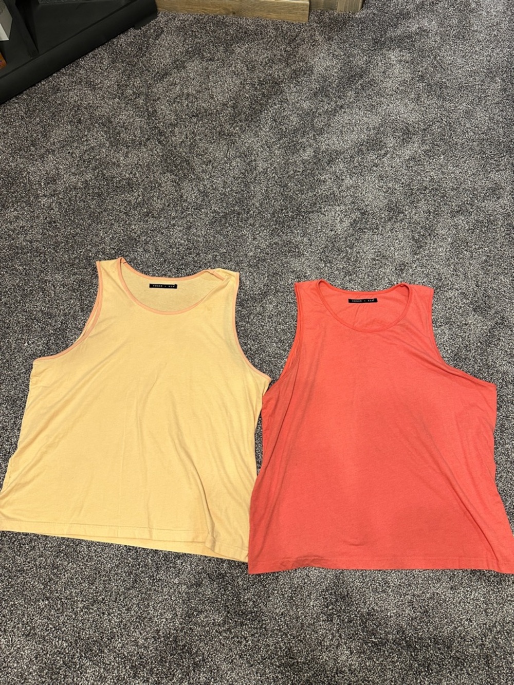 Tank Top Duo - Orange & Coral